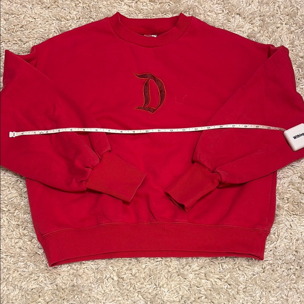 Disneyland Crewneck Sweater with Embroidered Logo XS